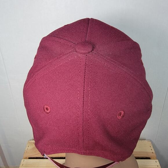 Converse "Chuck Taylor" Dark Red Snap Back Ball Cap - Picture 5 of 7